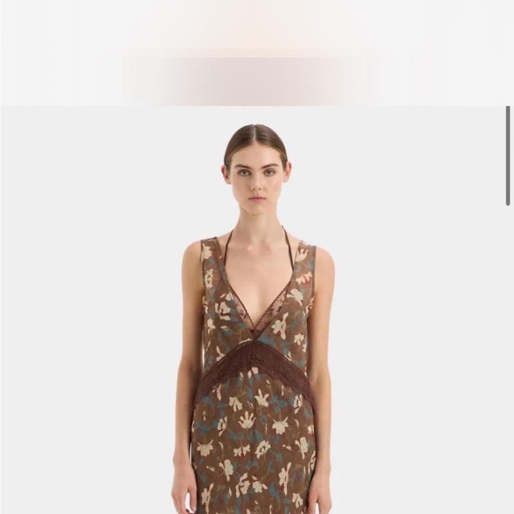 Sir AVELLINO LACE LAYERED DRESS